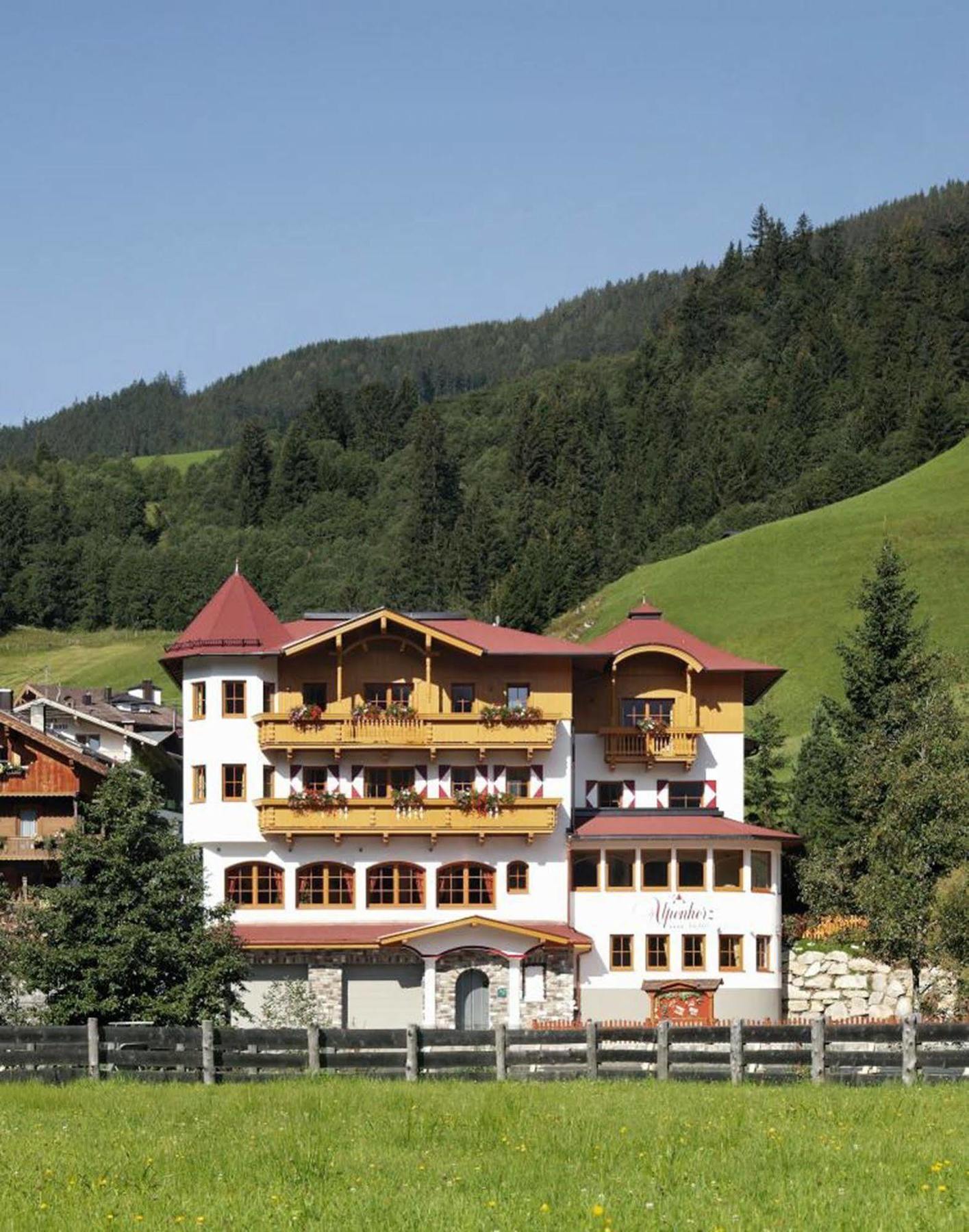 Alpenherz Hotel Garni Gerlos Eksteriør bilde